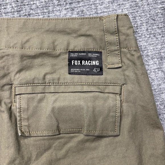 Fox Racing Cargo Pants Mens 28x29 Green Recon Stretch Motocross Enduro - Picture 4 of 15